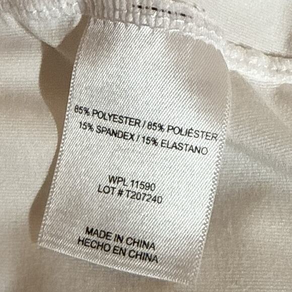 32 Degrees Women Wire Free Built-in Bra Stretch Relaxed Fit Camisole SZ XL White - Picture 8 of 8